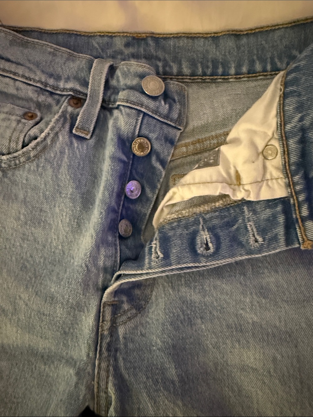 Levi's Blue Women's Skinny Jeans - Slim Fit - Picture 5 of 10